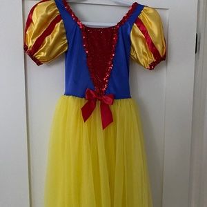 Awish Come True Snow White Costume Kids 8-10 Festival